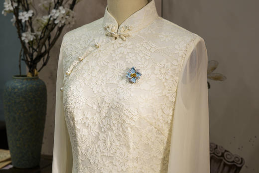 19周年满赠礼品#松石绿花朵胸针,流光溢彩的闪,磁铁吸扣不伤衣,更美丽~ 商品图12