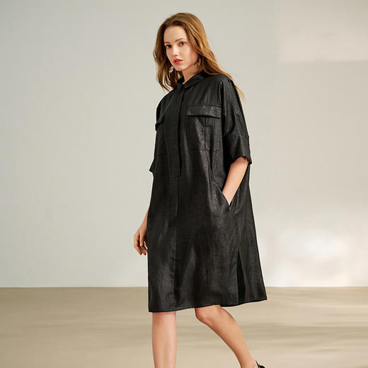 TANGY Collection天意2025秋季新品商场同款女连衣裙L252833 商品图1