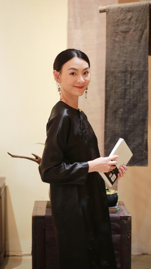 漫物记斜襟一粒扣袍子XYS-267 商品图3