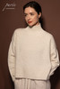 #1969「CASHMERE COCOON SWEATER」 100% CASHMERE 羊绒高口领茧形厚毛衣 商品缩略图3