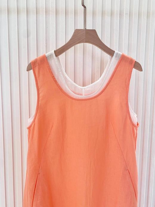 【高品质私服】【IC亚麻平纹两件套连衣裙】搭配低饱和哑光质感，营造松弛慵懒氛围，营造出利落又适宜的春夏氛围G1470-CC【无标出货 介意慎拍】 商品图13