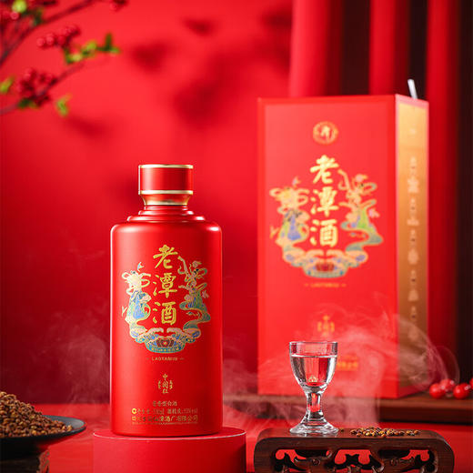 53度老潭酒-中国红500ml 单瓶 商品图4