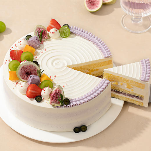 【[芋]见花果】多种缤纷鲜果带来一丝清爽，绵密的荔浦芋泥摩咔脆搭配Q弹嫩滑布丁，勾勒出夏日的缤纷与温柔。(今日特惠) 商品图3