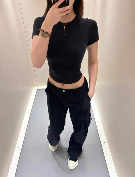 711-3 Alo升级新款 伞兵裤 阔腿休闲裤 我穿L 商品图5