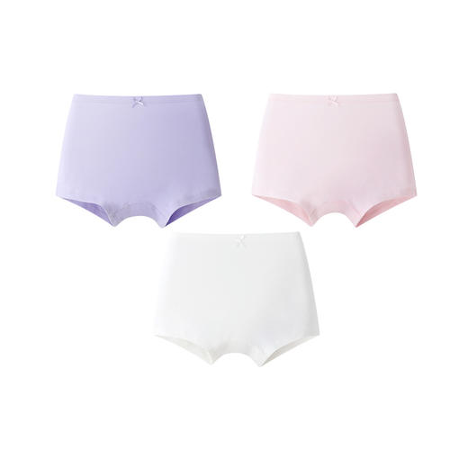 【实体店同款】女童平角裤三件装秋季新款安奈儿童装JG537478 商品图4