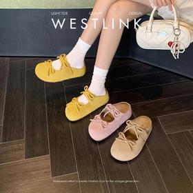 西遇勃肯鞋拖鞋女款爆款夏季多巴胺百搭增高厚底外穿包头半拖Y0056717