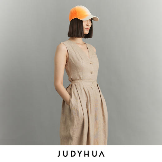 JUDYHUA 绵延系列亚麻马甲 商品图1