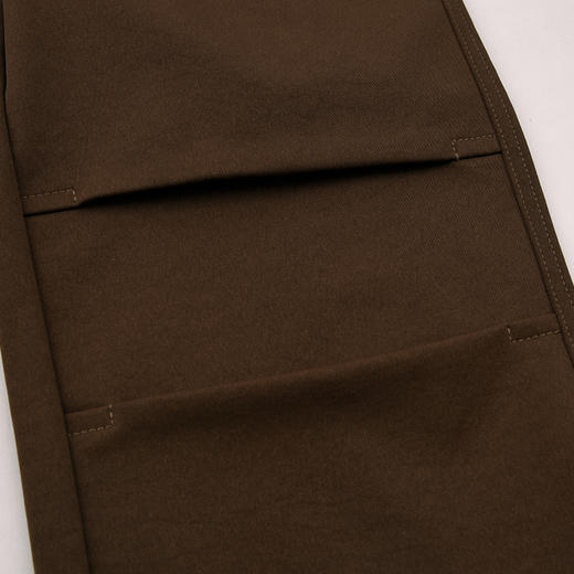 棉果果秋季新品男童柳木棕色冲锋裤M312200425467 商品图3