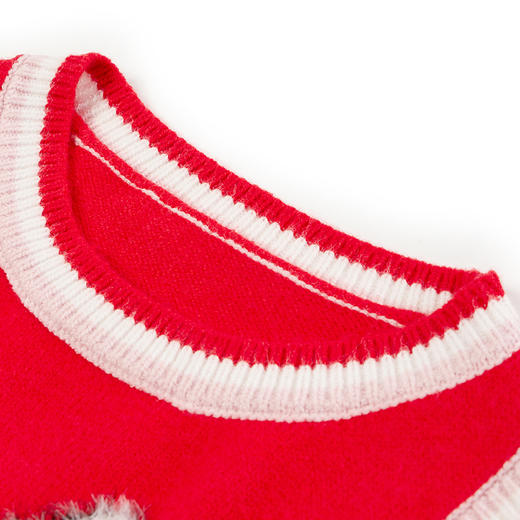 【辛巴娜娜】simbanana女童毛衣马甲春装新款小童洋气背心女孩卡通兔子针织马夹 商品图2