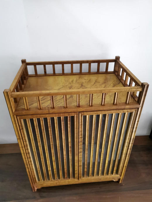 楠木竖棂格茶柜 商品图12
