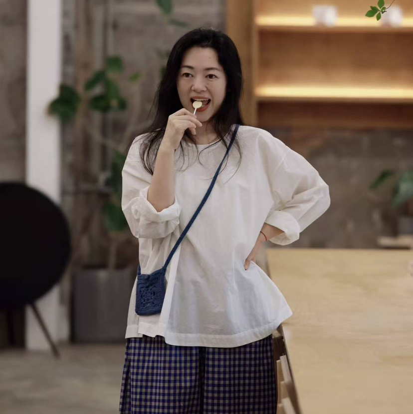 黄阿福｜匹马棉白色衬衫