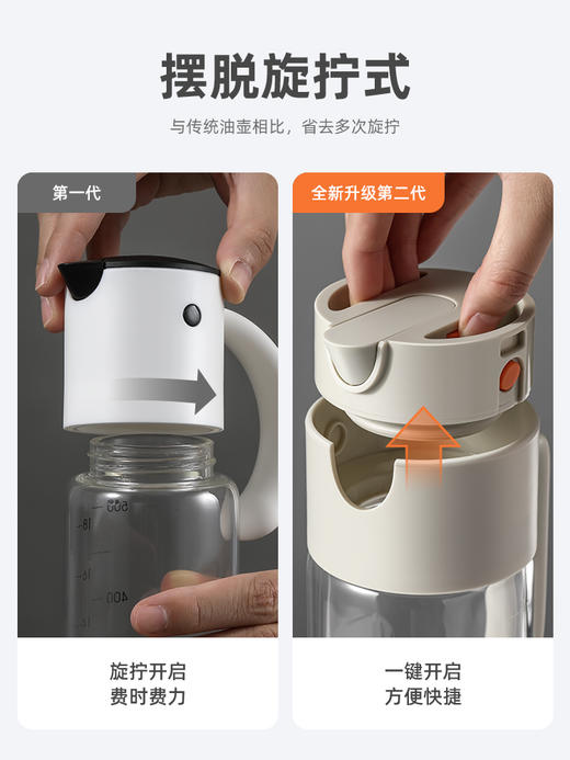 【4色可选】娜家自动弹扣油壶 商品图4