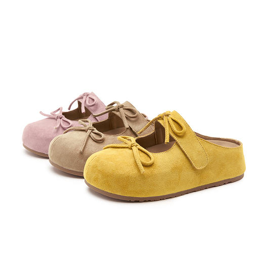 西遇勃肯鞋拖鞋女款爆款夏季多巴胺百搭增高厚底外穿包头半拖Y0056717 商品图4