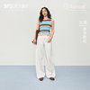 【天丝小白裤】simplepieces夏新款SPS牛仔垂感宽松直筒拖地裤女 商品缩略图0