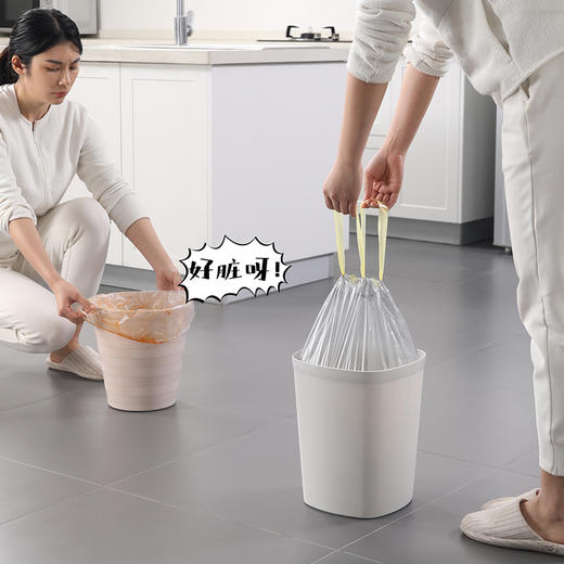 【批发】美丽雅穿绳点断式垃圾袋45*50cm 90只 商品图12