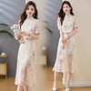【预售3天】PY 2025年夏季新款优雅气质绣花连衣裙 &J2525 商品缩略图4