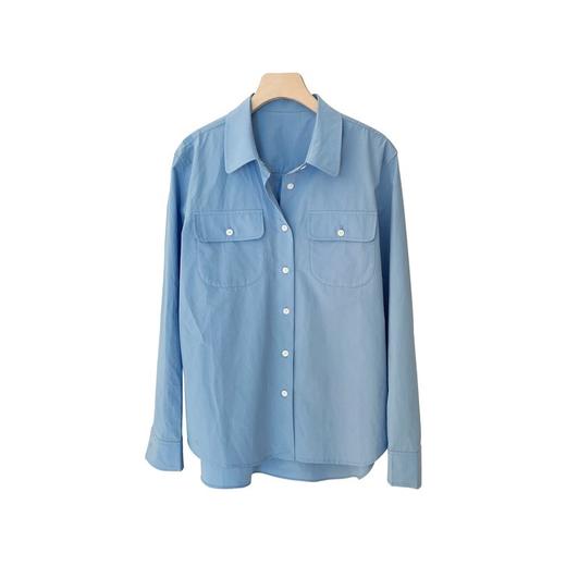 【高品质私服】【IC全棉府绸长袖衬衫】柔滑洁净，亲肤舒适，质朴雅韵，手感柔软舒适G1310-CC【无标出货 介意慎拍】 商品图14