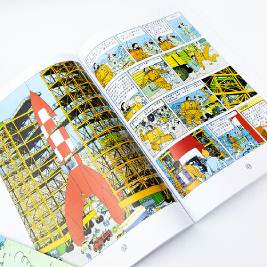 丁丁历险记 大开本经典新版 全集22册 “丁丁”自问世以来，已经陪伴全世界的读者走过了80年的阅读历程，更一直因其不朽的艺术魅力而备受全世 商品图3