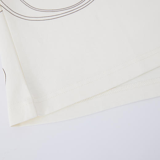 【新品上新】HX 夏季圆领短袖T恤微宽松C102520062101 商品图6