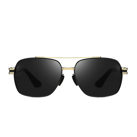 【新款男士时尚偏光太阳眼镜】复古金属防紫外线墨镜潮装饰墨镜 商品图1