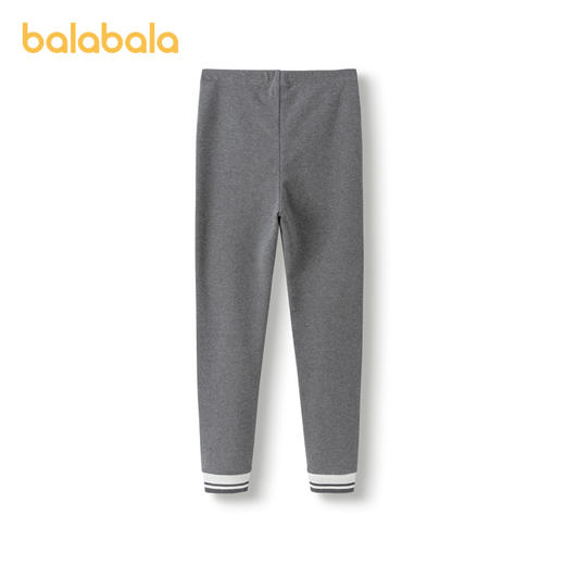 巴拉巴拉女童长裤拼色打底裤秋款裤子弹力修身舒适撞色时尚百搭潮 商品图2