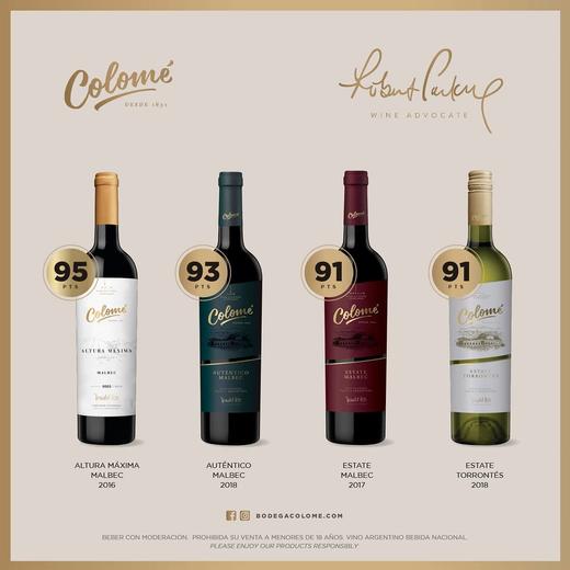 【Colomé】佳乐美名副其实马尔贝克  阿根廷萨尔塔产区 高海拔2300米的单一葡萄园里一级葡萄 未经人工干预古老的方式酿成 酒款年份随机发货 偏远地区不发货或联系客服 商品图4