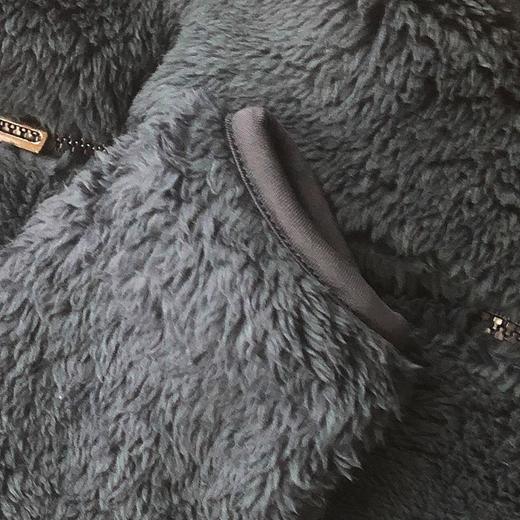 【辛巴娜娜】simbanana【大童】儿童秋冬装毛绒外套女童摇粒绒长绒上衣珊瑚绒 商品图2