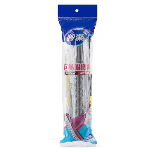 吸水胶棉拖把头35/38CM免手洗滚轮式家用海绵拖把头 商品图3