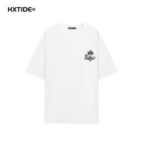 【断码清仓】HX 夏季圆领短袖T恤宽松C102520132101/02