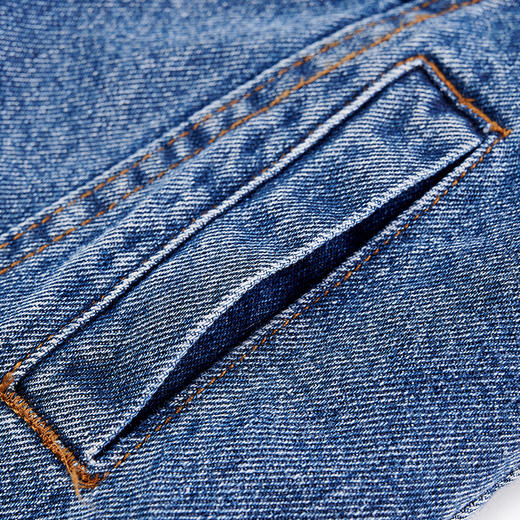 【辛巴娜娜】simbanana【大童】牛仔外套冬装加厚宝宝羊羔绒上衣新款帅气机车夹克衫 商品图2