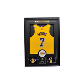 收藏系列 安东尼 湖人队7号 75周年AU 亲笔签名球衣