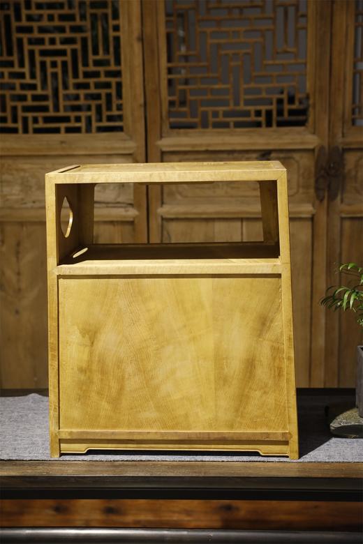 楠木镂空窗格茶水柜储物柜 商品图6