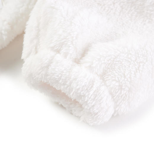 【辛巴娜娜】simbanana毛绒绒原创女童秋冬羊羔毛儿童加厚连帽卫衣 商品图4