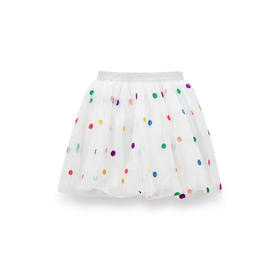 【辛巴娜娜】simbanana【大童】童装女童波点甜美中长裙春季淑女休闲洋气裙子仙