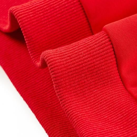 【辛巴娜娜】simbanana儿童秋冬款连帽花边加绒卫衣女宝长袖兔儿上衣 商品图3