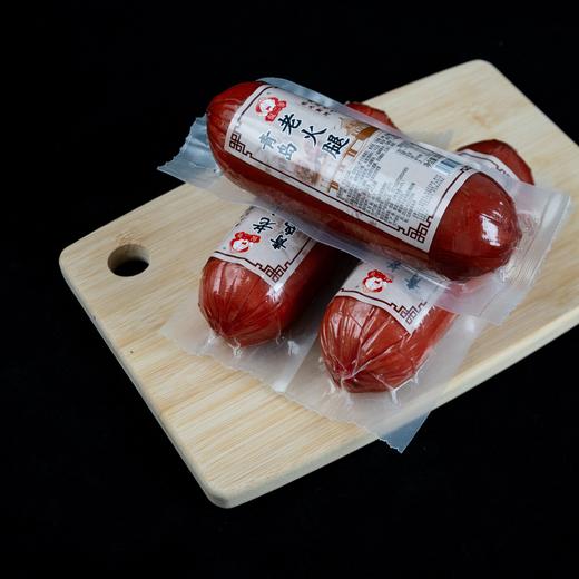 果木熏烤·青岛老式火腿 精选猪腱子肉 大颗肉粒肉丝 传统熏烤挂壁工艺 肉香十足分量感满满！ 商品图8