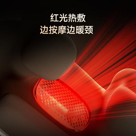 锐珀尔（Repor）颈椎按摩器 肩颈按摩器披肩 揉捏斜方肌脖子肩背部肩膀颈部 颈肩背一体按摩仪生日礼物 浅灰色 商品图3