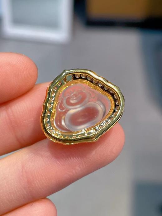 翡翠佛公吊坠 商品图3