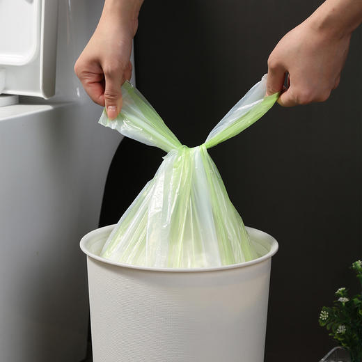 【批发】美丽雅背心式1丝加厚垃圾袋大号款 60只/包 商品图9