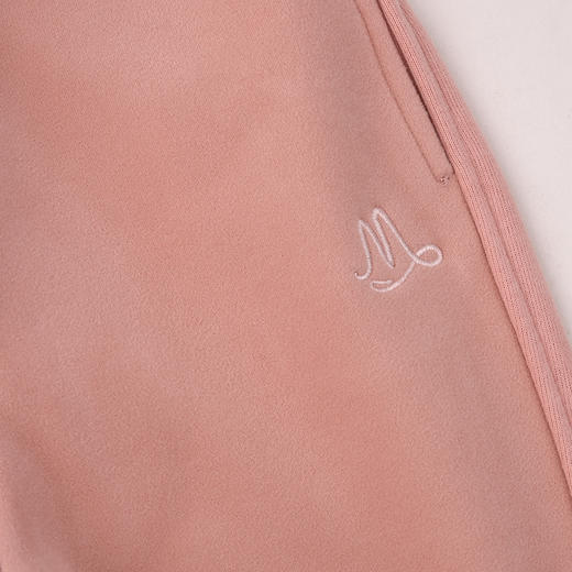 棉果果秋季新品女童盐粉色防风长裤M322200425420 商品图3