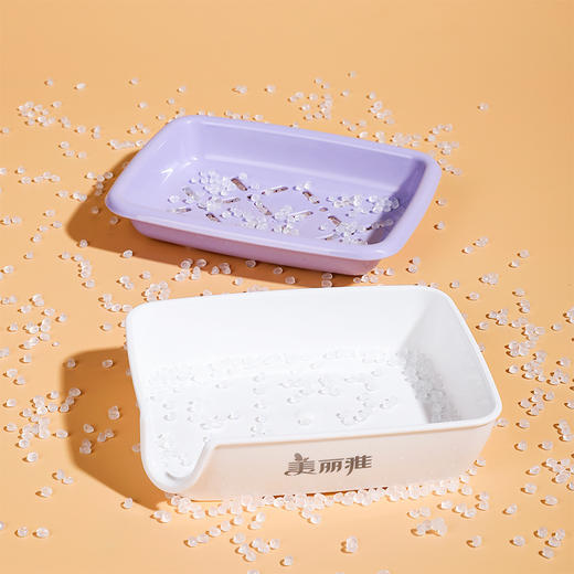 【批发】美丽雅双层沥水皂盒欧式时尚香皂盒颜色随机 1套 商品图6