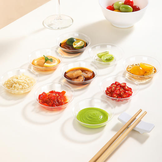 【批发】美丽雅晶透味碟30只入 商品图5