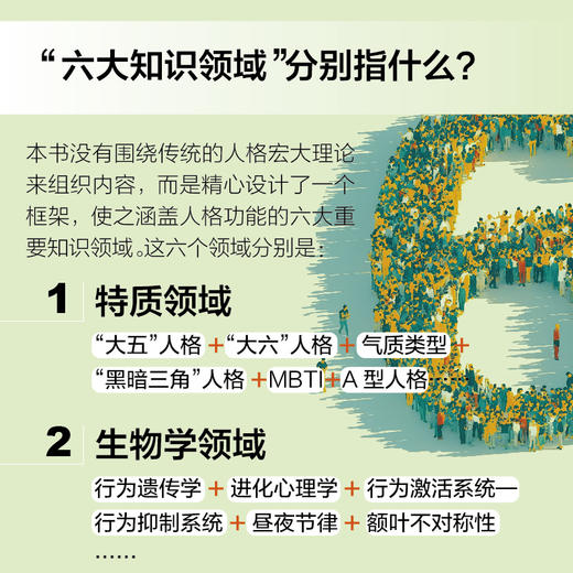 人性的六大知识领域：人格心理学通览 第6六版 人格心理学书籍人性心理学理解人性心理学入门进化心理学 商品图2