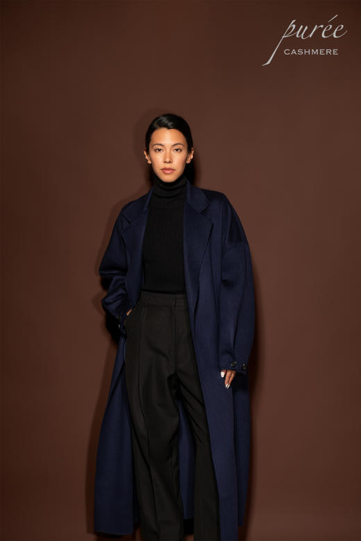 #0829「LONDON COAT」100% CASHMERE 伦敦长大衣*男女同款 商品图1
