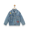 【辛巴娜娜】simbanana浅蓝色复古牛仔夹克简约宽松休闲外套上衣女 商品缩略图0