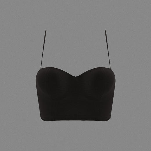 特价 官网430+ 针织棉吊带背心文胸女内搭带胸垫内衣 聚拢上托性感美背抹胸 商品图10