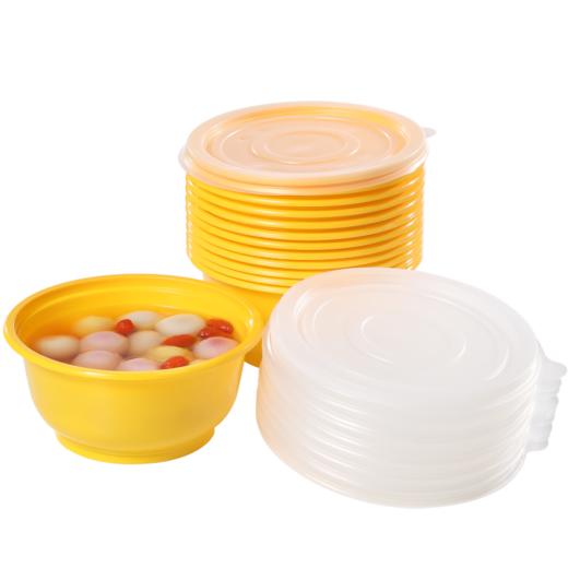 【批发】美丽雅方便餐盒360ML圆型餐盒(12个入) 商品图7