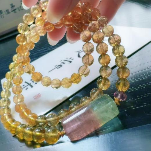 7.4mm碧玺手链 商品图4