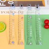 透明直尺亚克力刻度尺学生高颜值画图测量尺卡通文具可爱异形尺子 商品缩略图5