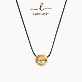 【LAGOMIST】早餐系列 | 金/银砂糖贝果毛衣链